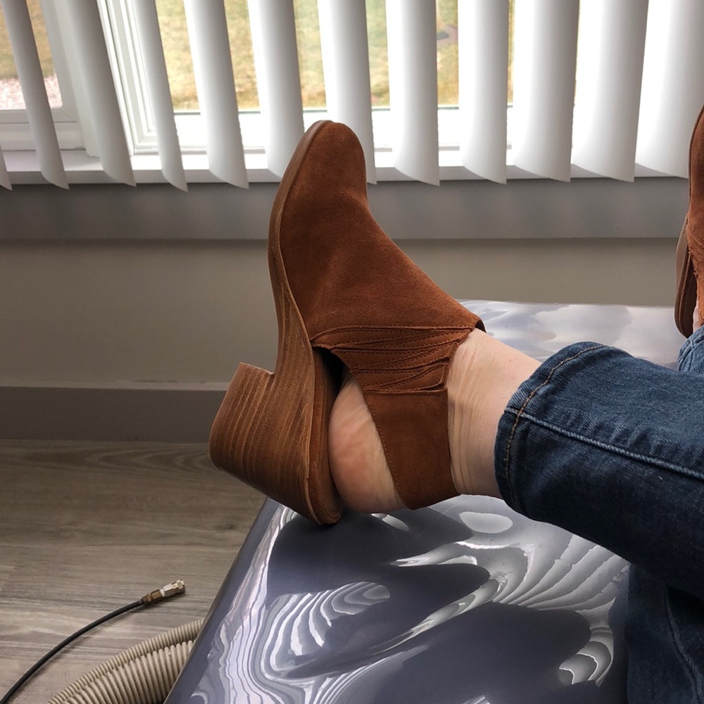 Brown said shoe